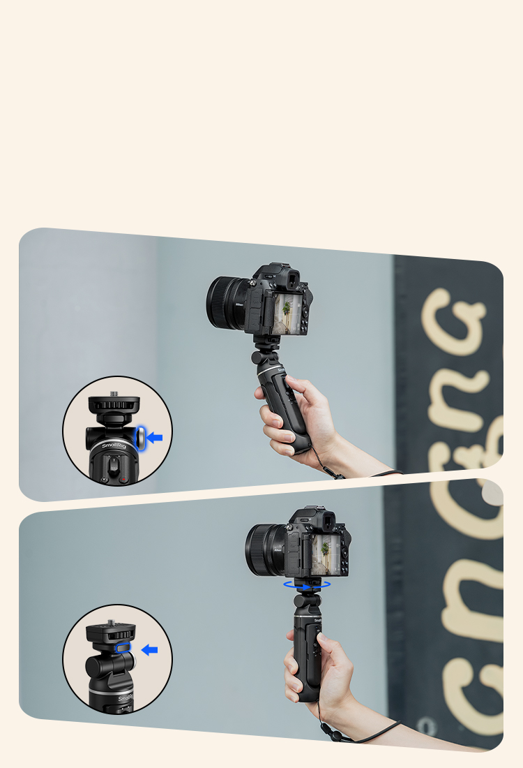 180° Tilt & 360° Pan