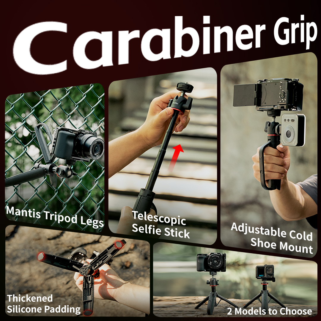 Video Tripod in Carabiner Shape - immagine 3