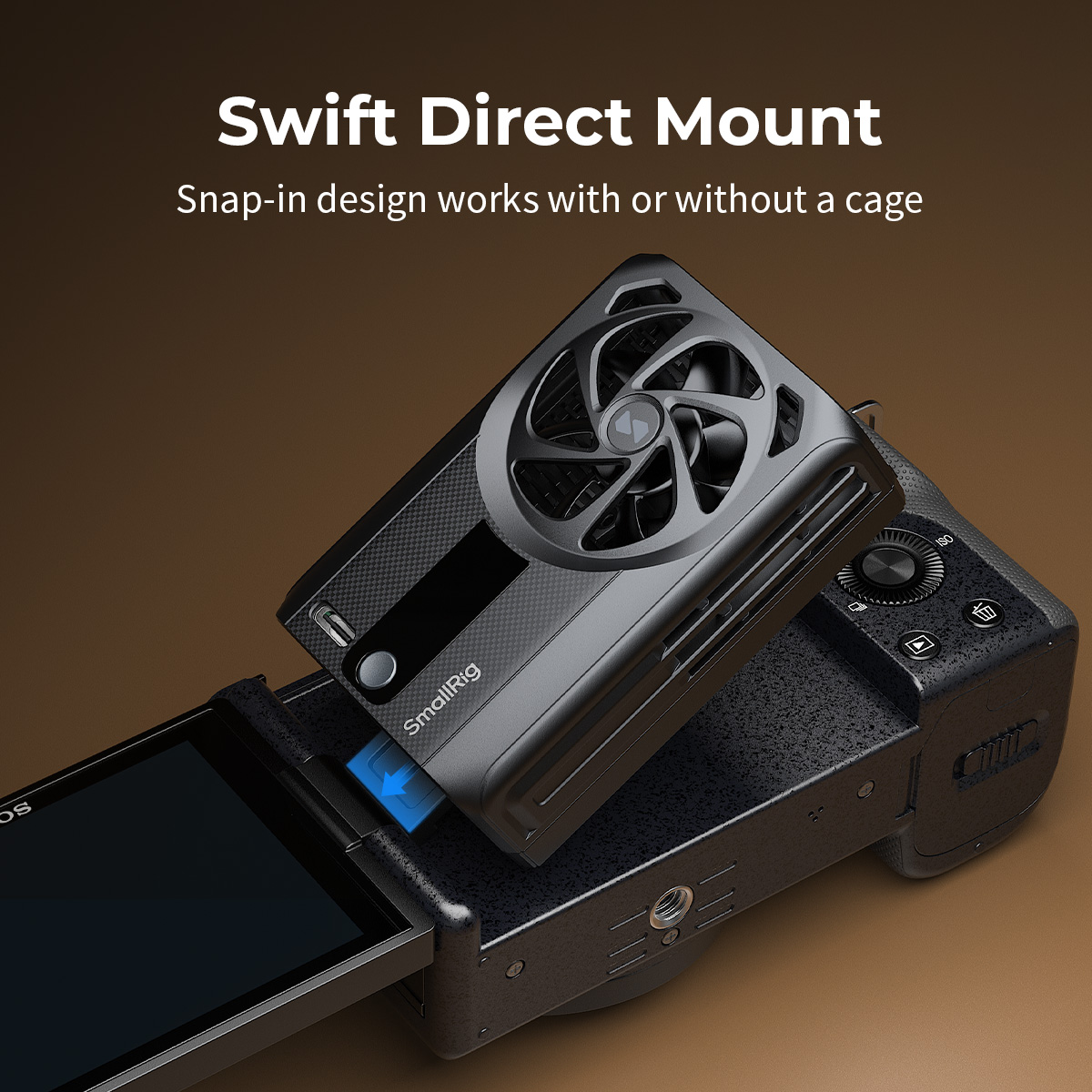 Cooling Fan for Mirrorless Cameras (Hybrid Cooling/Basic Fan) - immagine 12