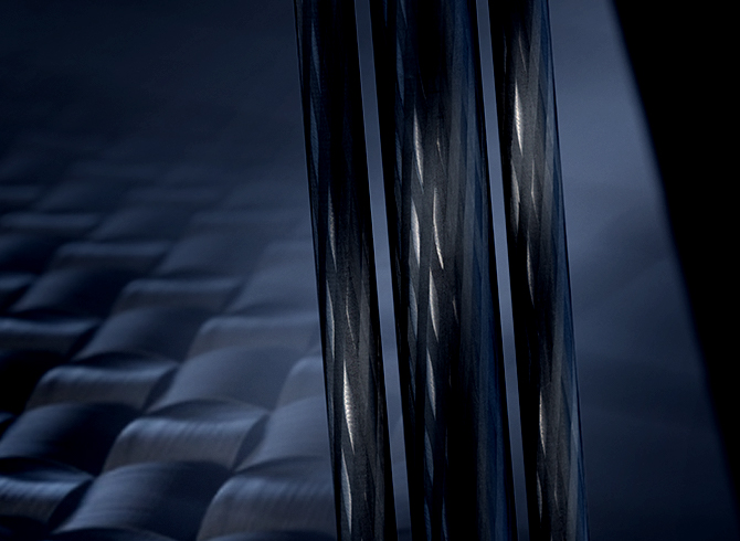 Thickened Carbon Fiber Legs