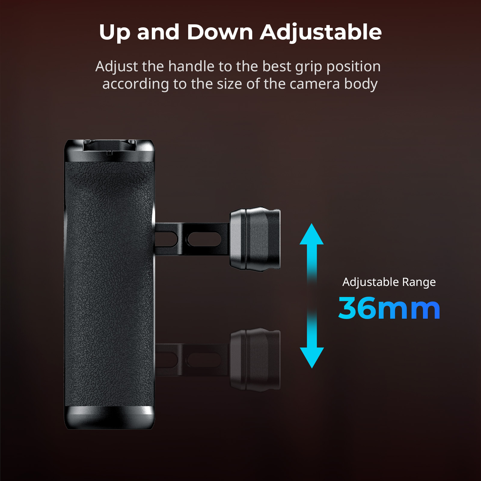 HawkLock H21 Quick Release Side Handle with NATO Rail: One-Touch Locking, Left/Right Compatible - immagine 5