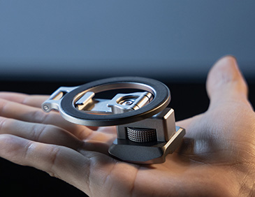 Compact Palm-Sized Design when Folded