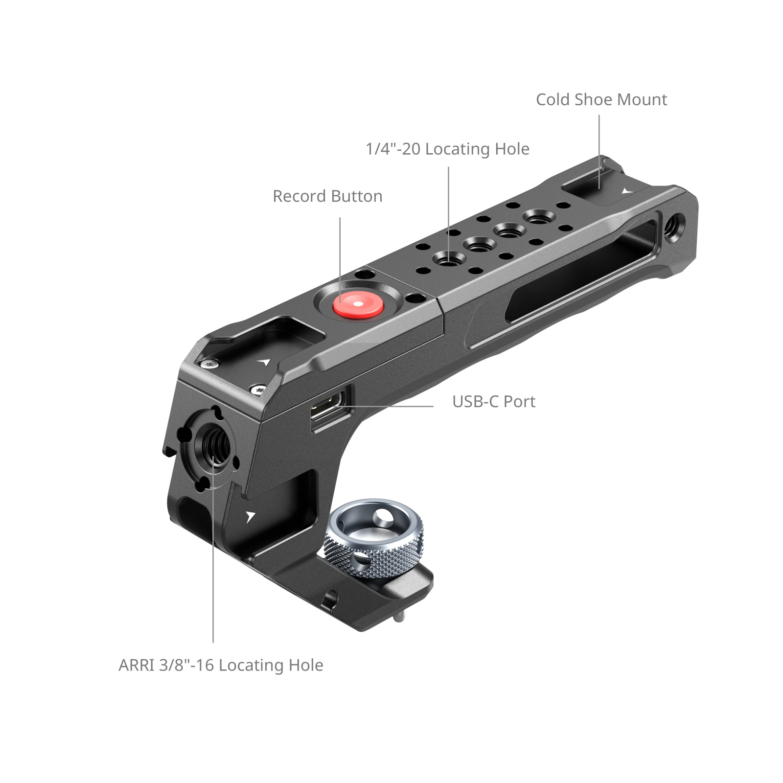 Top Handle with Rec Trigger (ARRI Locating Screw) - immagine 5