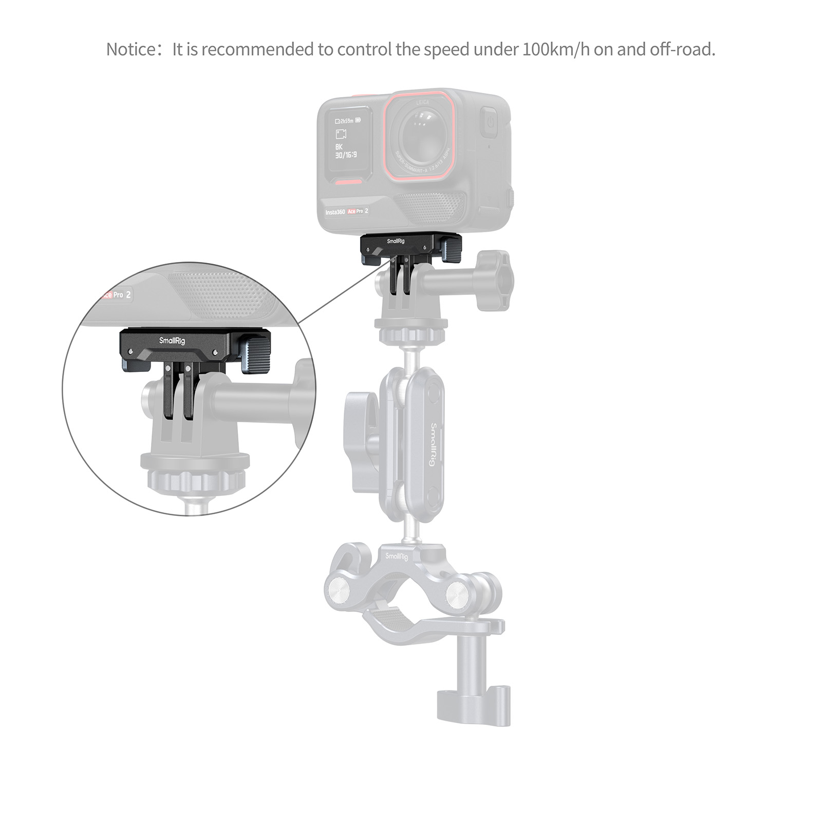 Adapter Support for Insta360 Ace Pro 2 / Ace Pro / Ace - immagine 3