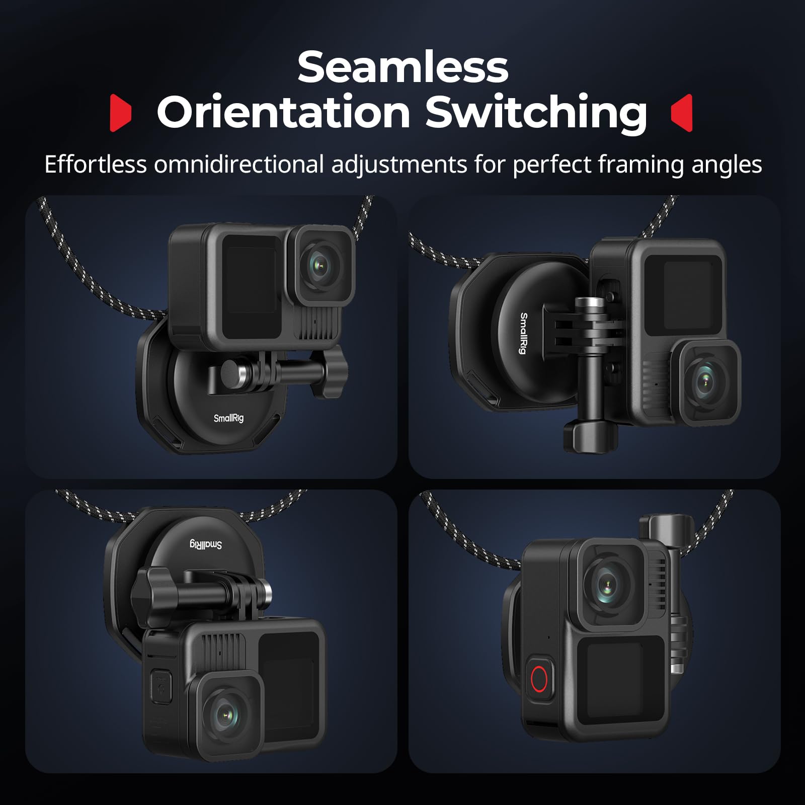 Quick Release Neck Support for Action Cameras - immagine 6
