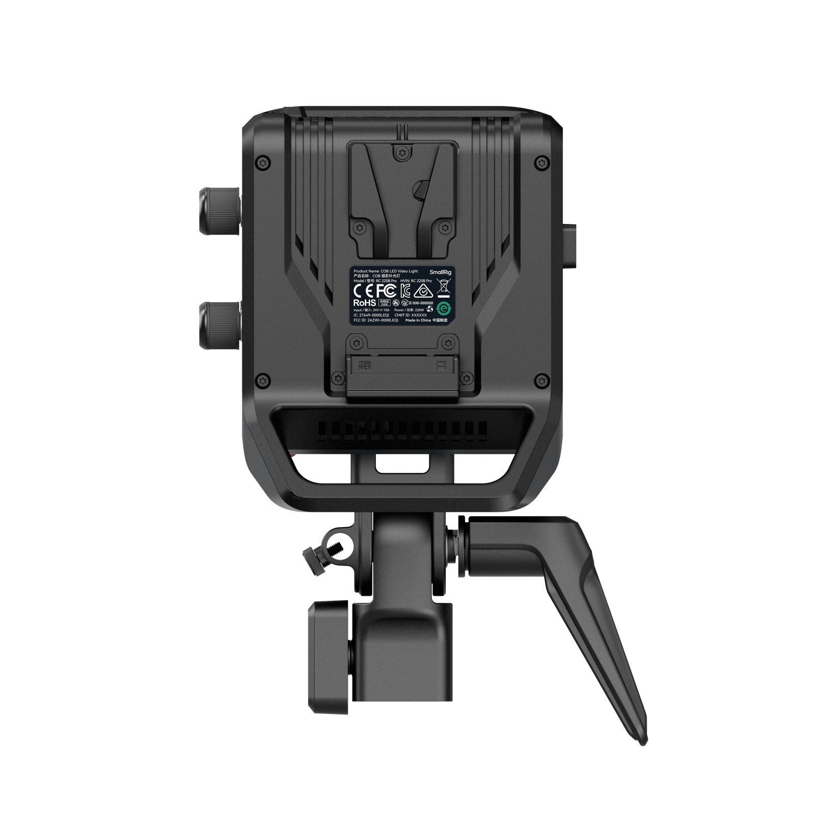 RC 220B/220D Pro COB LED Video Light - Quick-Mount Portable - immagine 10