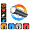 RF 10C 10W Creative Portrait Vlogging Zoom Light with 4 Colors, 20 Filters, CRI 96+