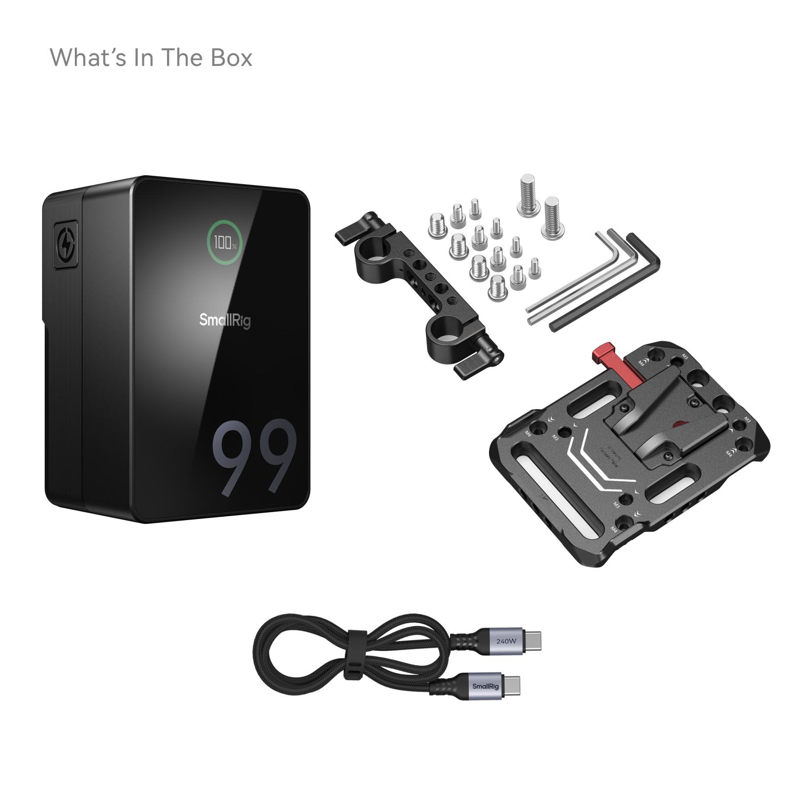 VB99 Pro mini V Mount Battery (Kit) - immagine 7