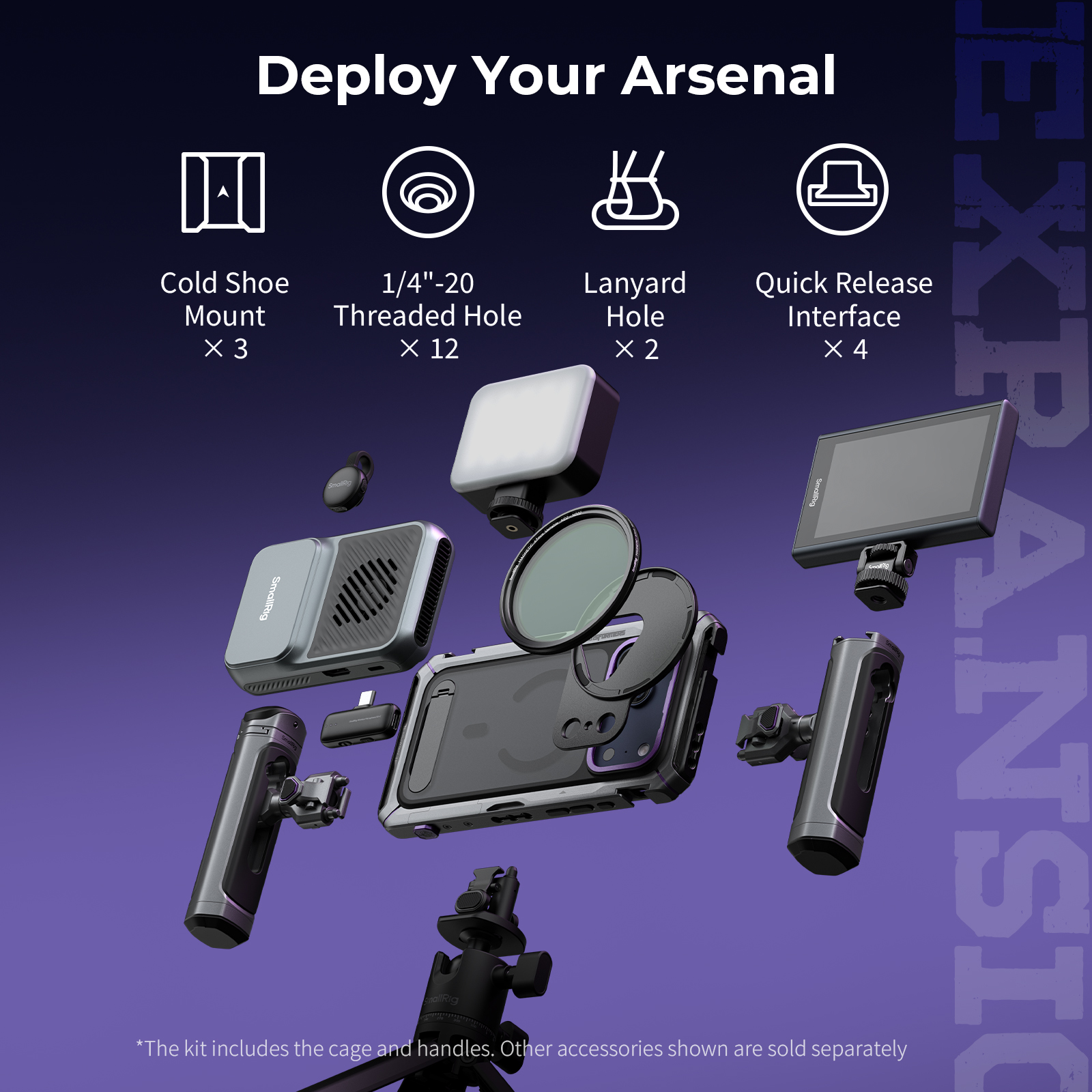 Transformers Megatron Dual Handheld Video Cage Kit with Wireless Control for iPhone 17 Pro/Pro Max - immagine 8