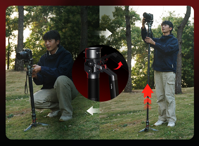 One-Touch Height Adjustment