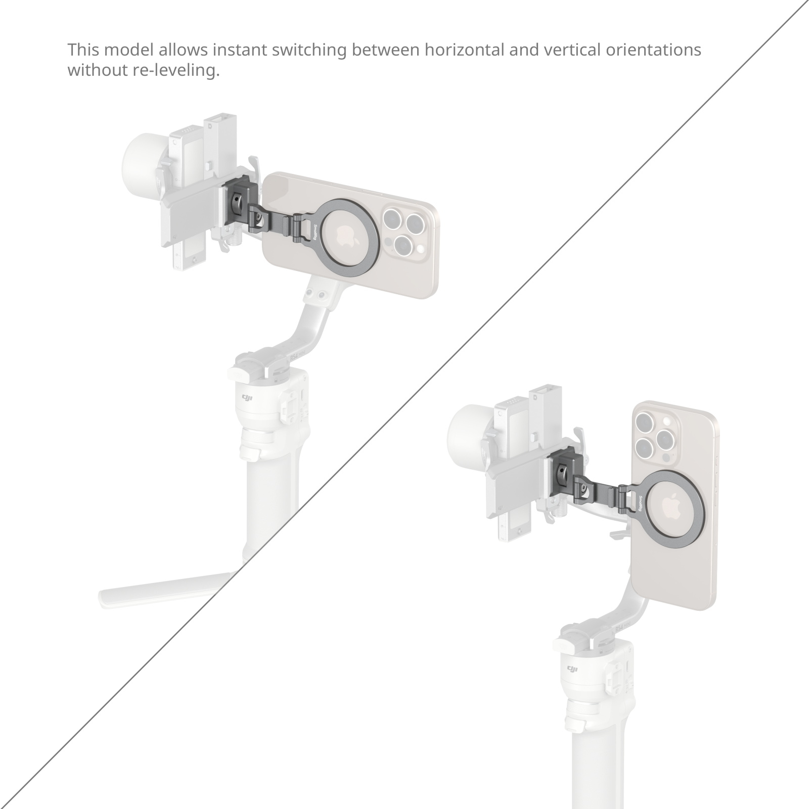 Arca-Standard Phone Support with Cold Shoe Mount - immagine 7