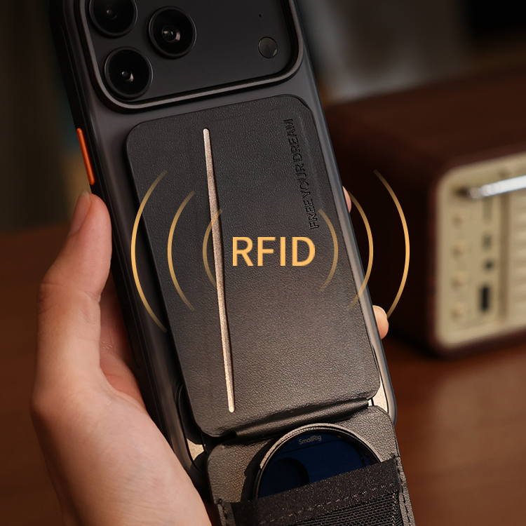 RFID fabric protects your cards from skimming