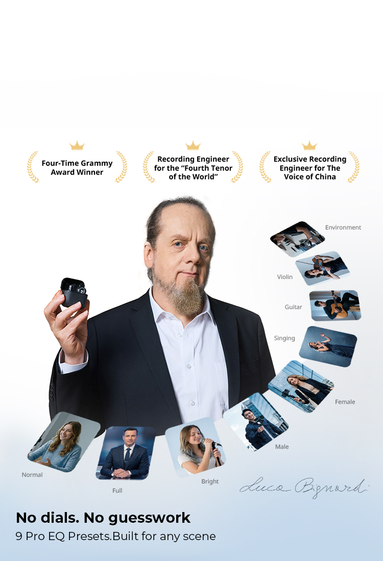 Grammy-Tuned Audio.
