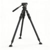 Carbon Fiber Video Tripod (2.1kg, 15kg Load) with FreeSpeed Legs & 65mm Bowl Fluid Head (10kg Load)