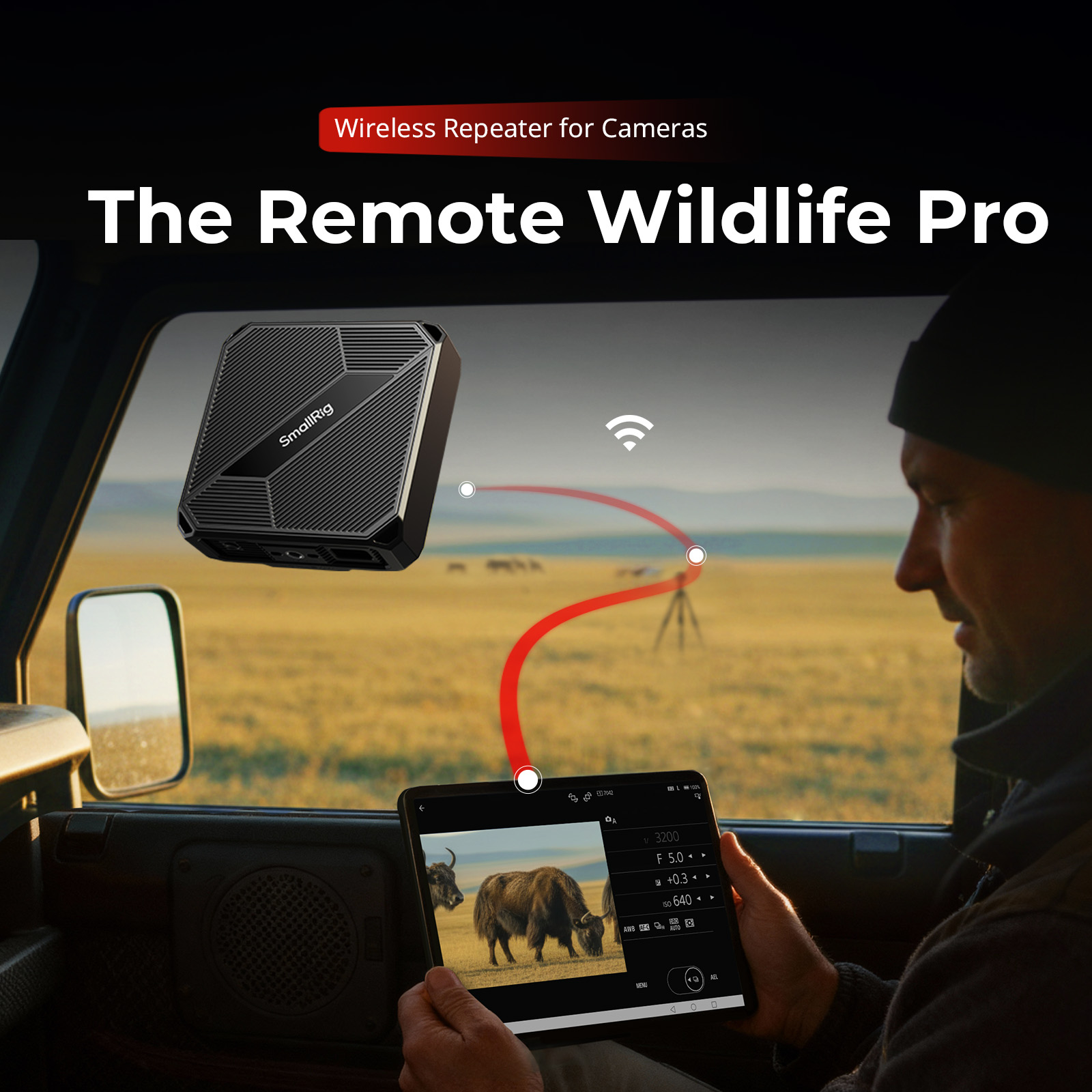 Long-Range Wireless Repeater for DSLR/Action Cameras in Wildlife Shooting - immagine 2
