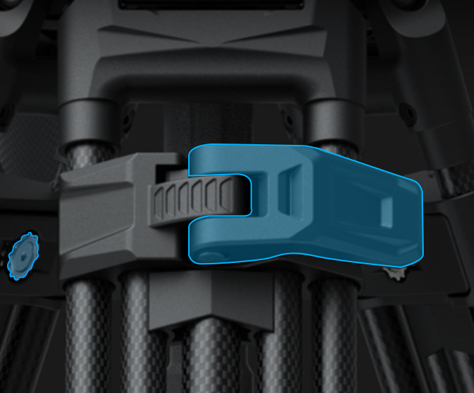 Buckle locks securely fix legs, eliminating accidental shifting
