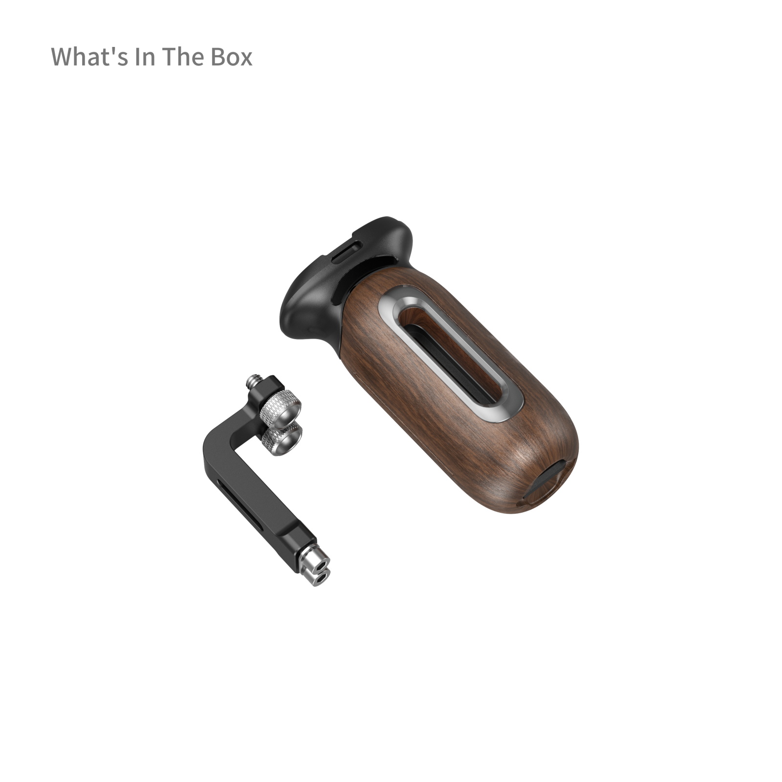 Wooden Side Handle with 1/4"-20 Screws - immagine 8