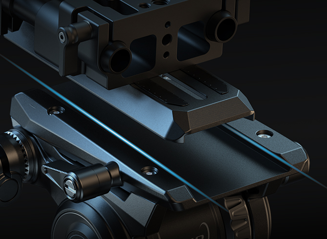 Quick Release Tripod-Compatible Base