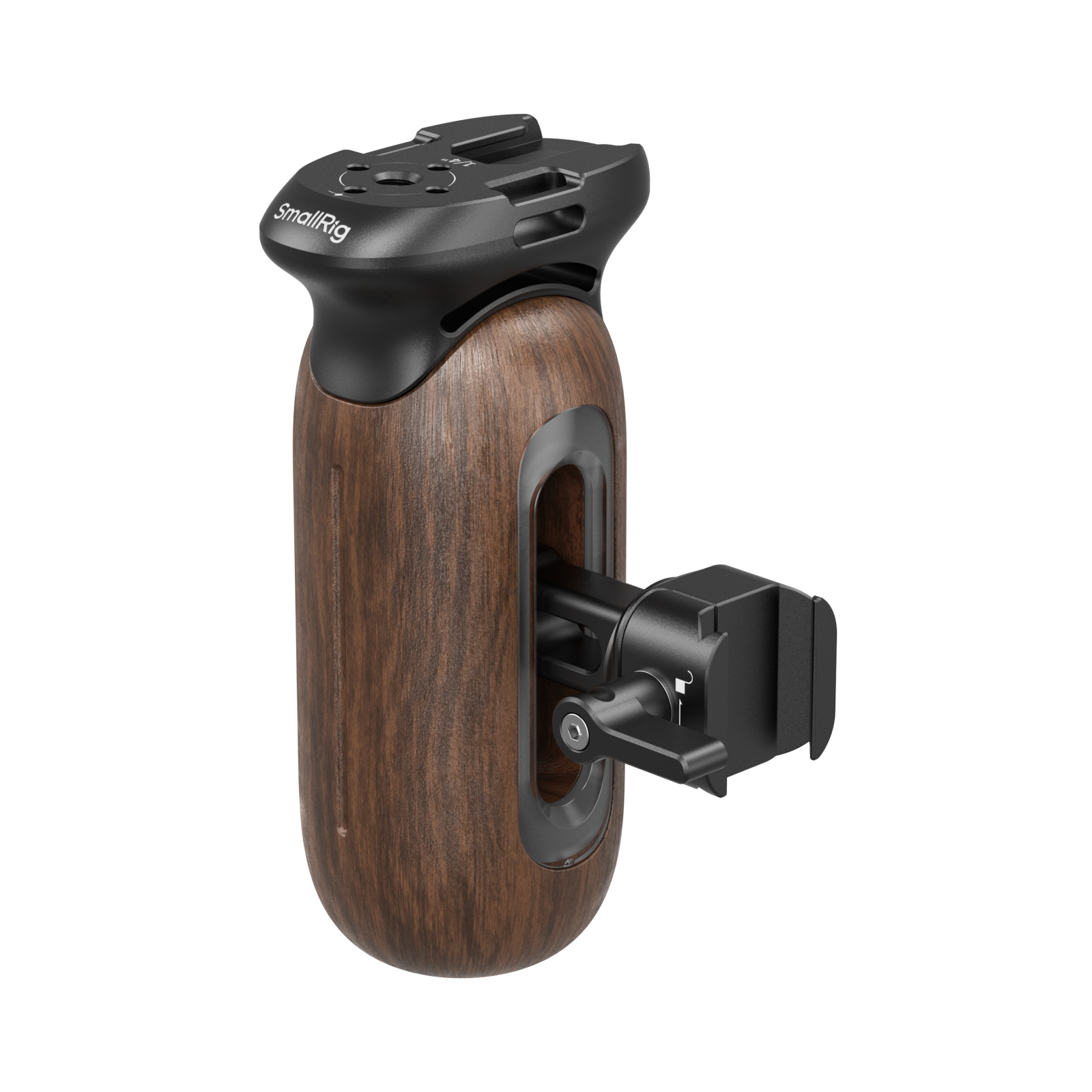 Wooden Side Handle with NATO Clamp