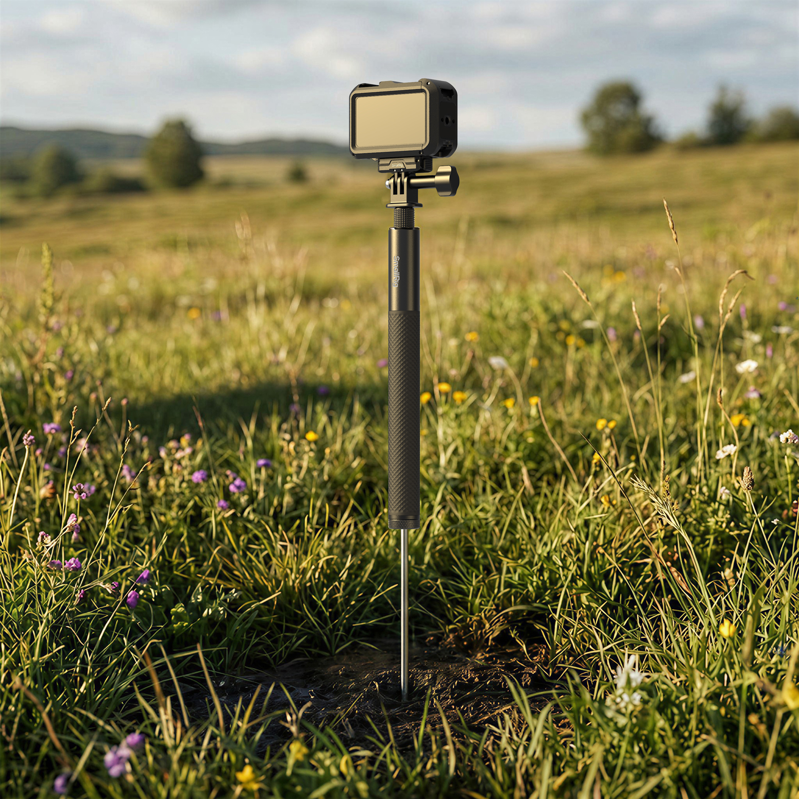 Selfie Stick Support for Action Cameras (120cm / 47in) - immagine 2