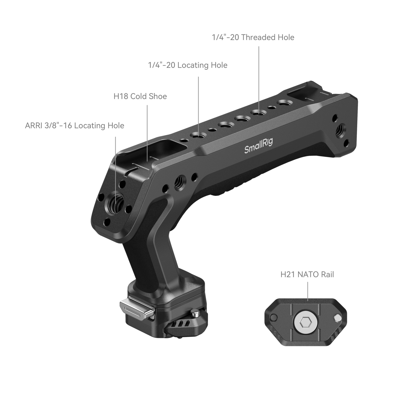 HawkLock H21 Quick Release Top Handle - immagine 6