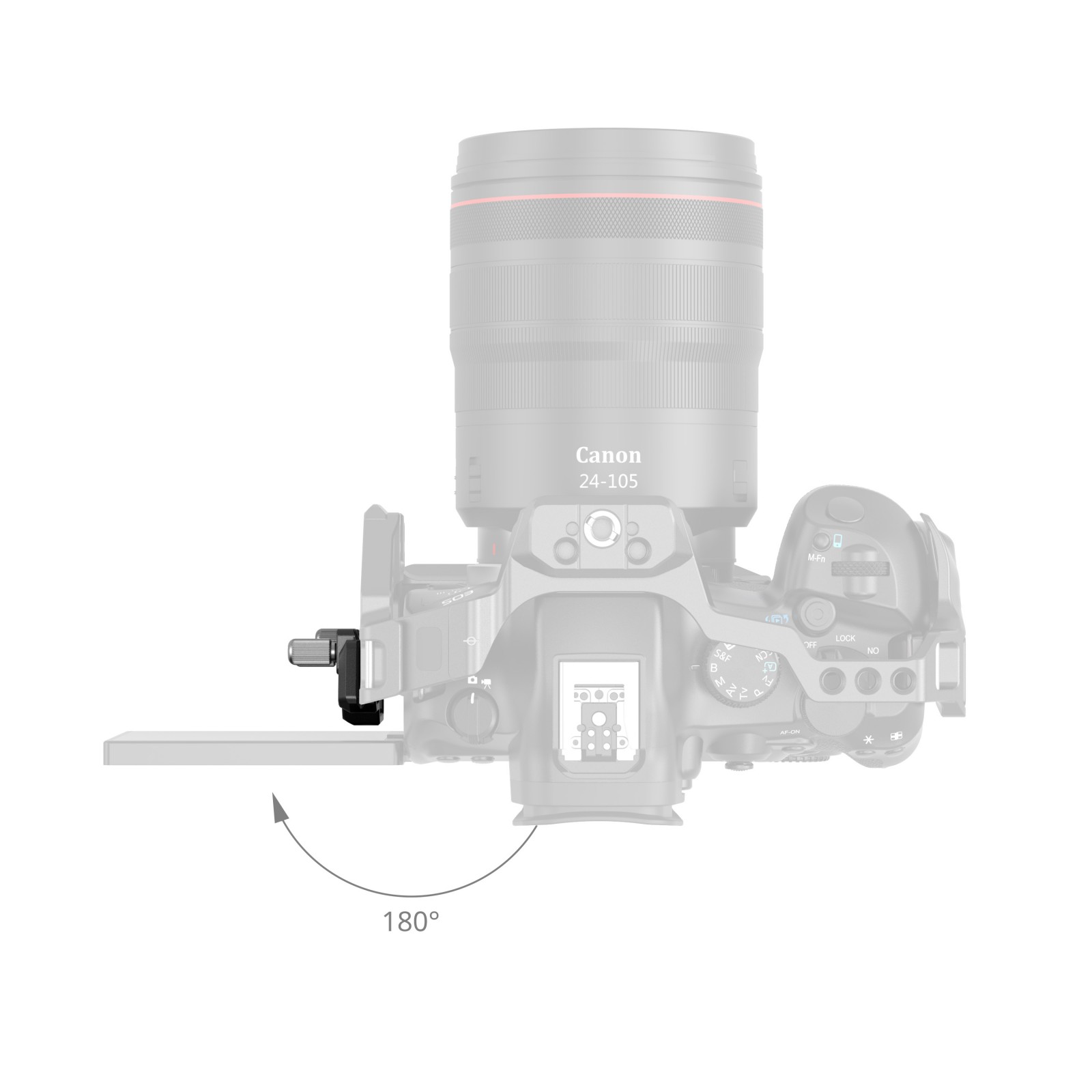 Cable Clamp for Cage for Canon EOS R6 III / R5 II - immagine 3