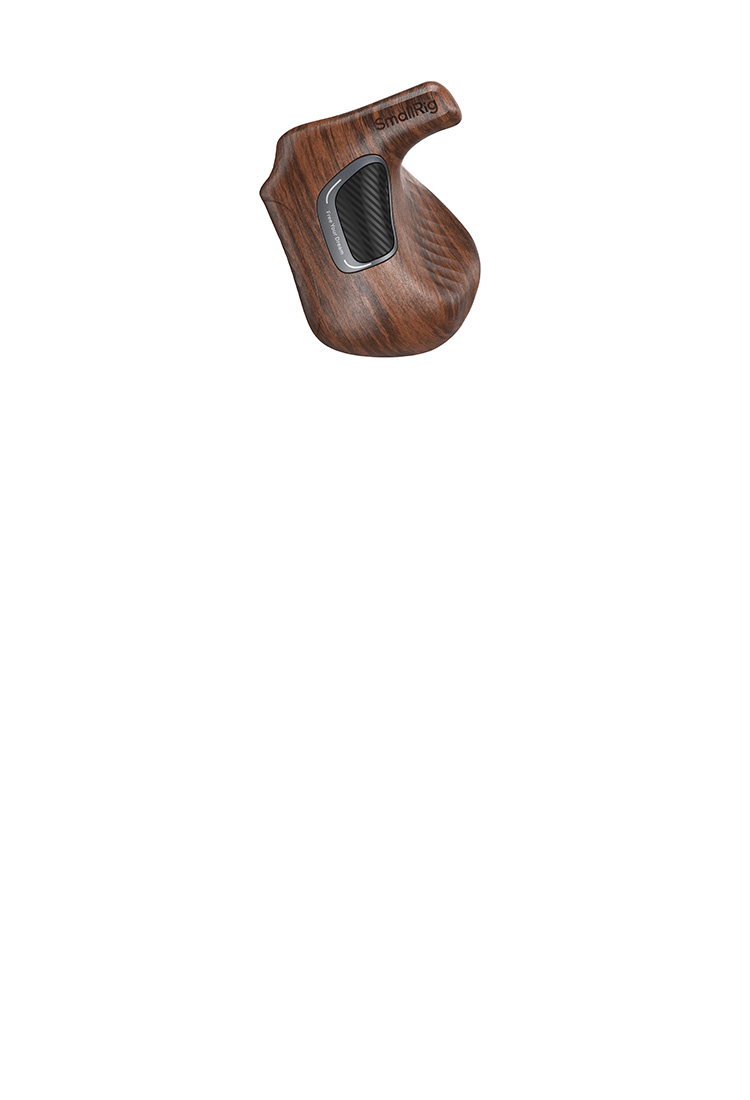 "ImageGrip" Series Wooden Handle with NATO Clamp (Left Side)