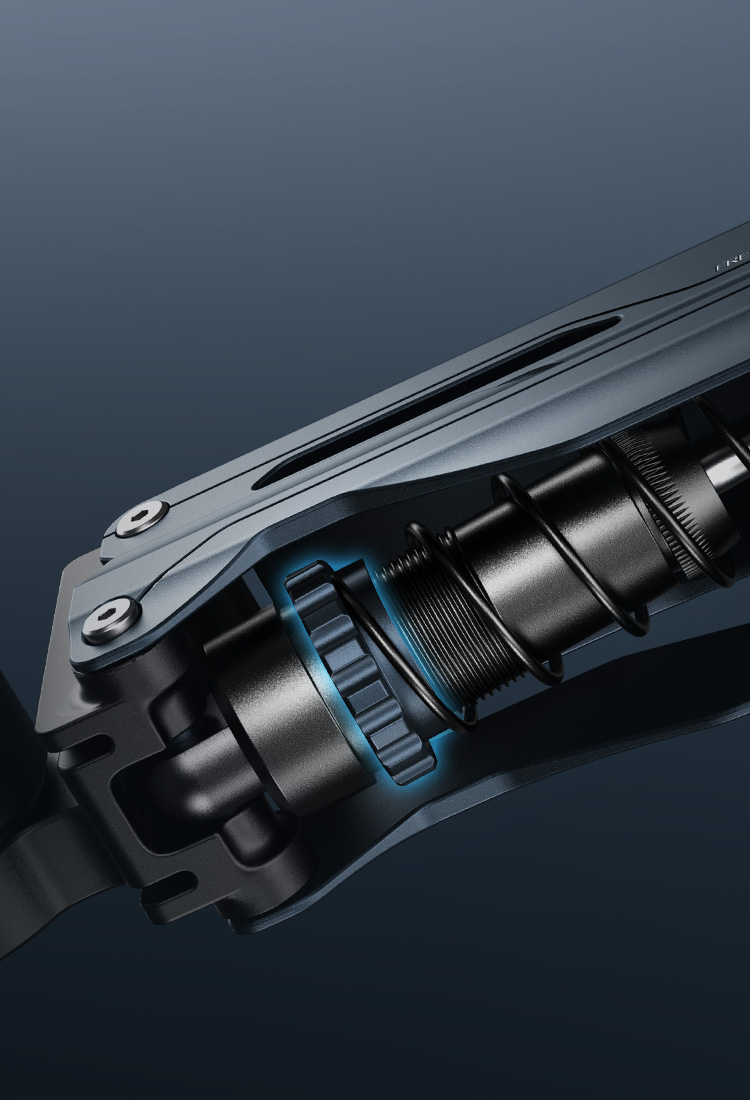 Adjustable Damping Knob for Customized Settings