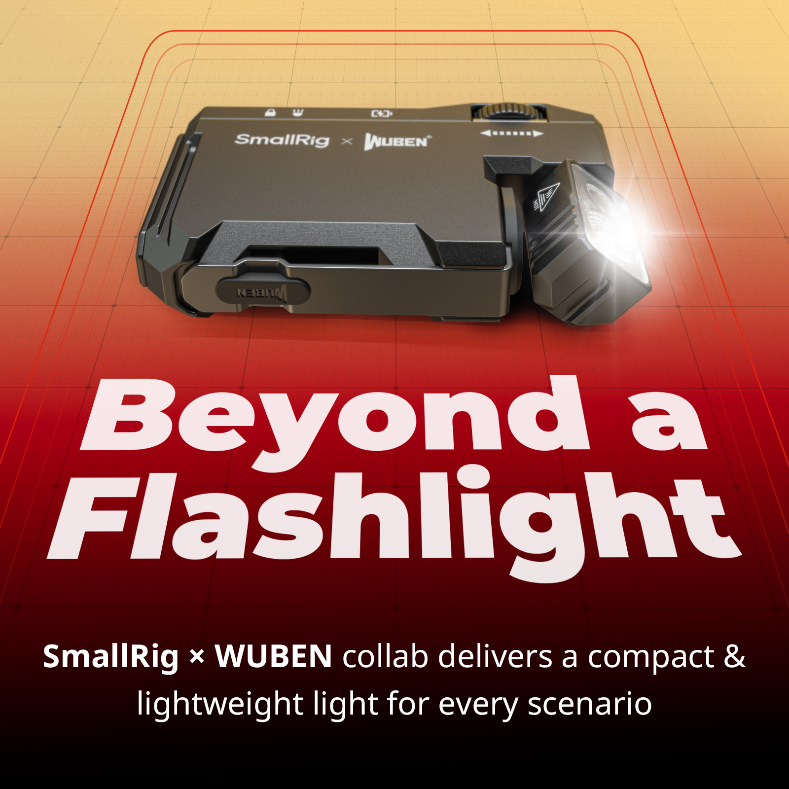 Survival mini EDC Flashlight: 400 Lumens & 82m Throw, 65Hrs, IP65, RGB Alarm & Hands-Free Light - immagine 3