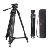 AD-01 Heavy-Duty Tripod (186cm Height, 8kg Load, 4kg Weight) with Fluid Head for Video