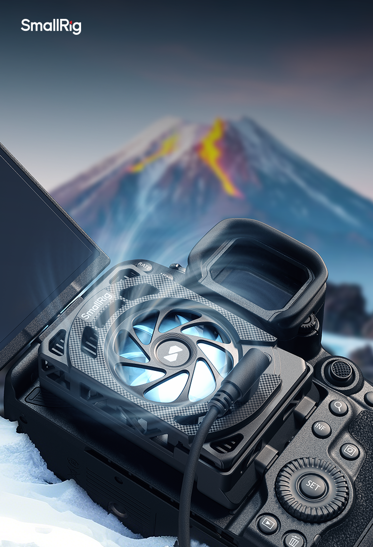Cooling Fan for Canon EOS R5 Mark II & R5