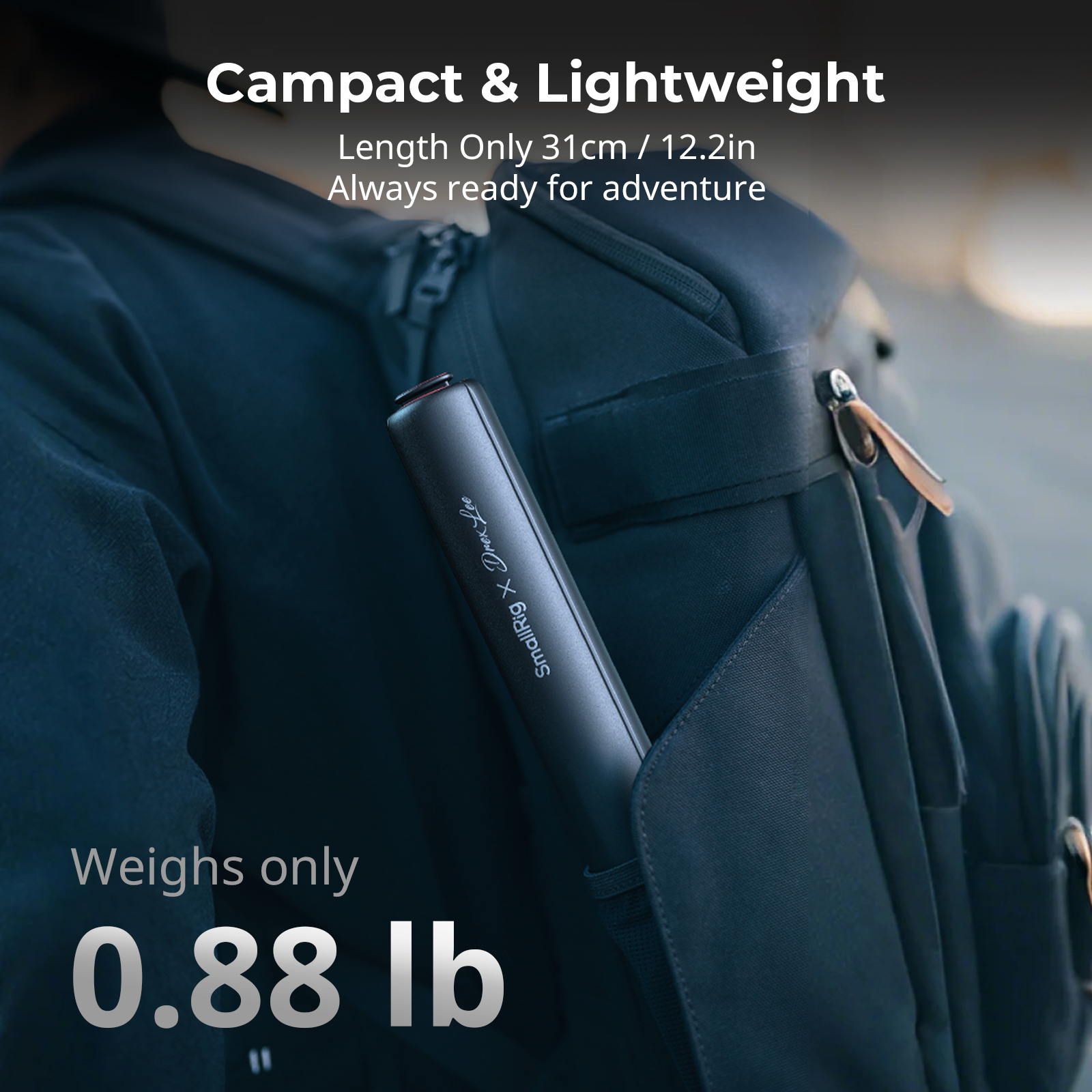 SmallRig x Drex Lee Drop Open Selfie Stick ST30 Lite (Black) - immagine 6
