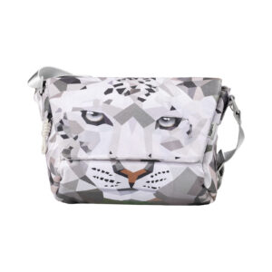 Creative Design Sling Bag（Wild China Film Series With Snow Leopard Pattern）