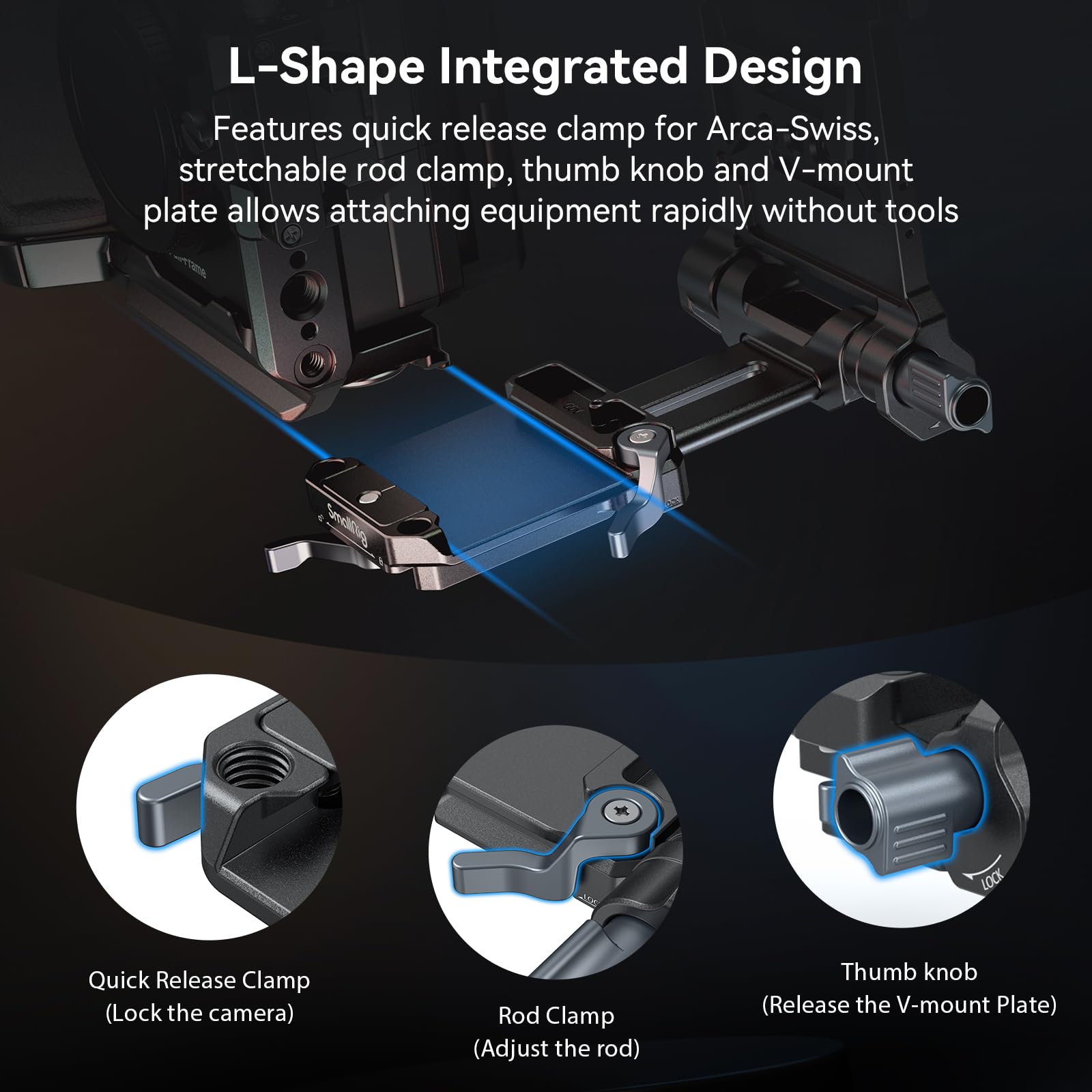 VB99 mini V-Mount Battery Kit, 99Wh/6800mAh – 100W USB‑C PD Fast Charge (2h Full) - immagine 4
