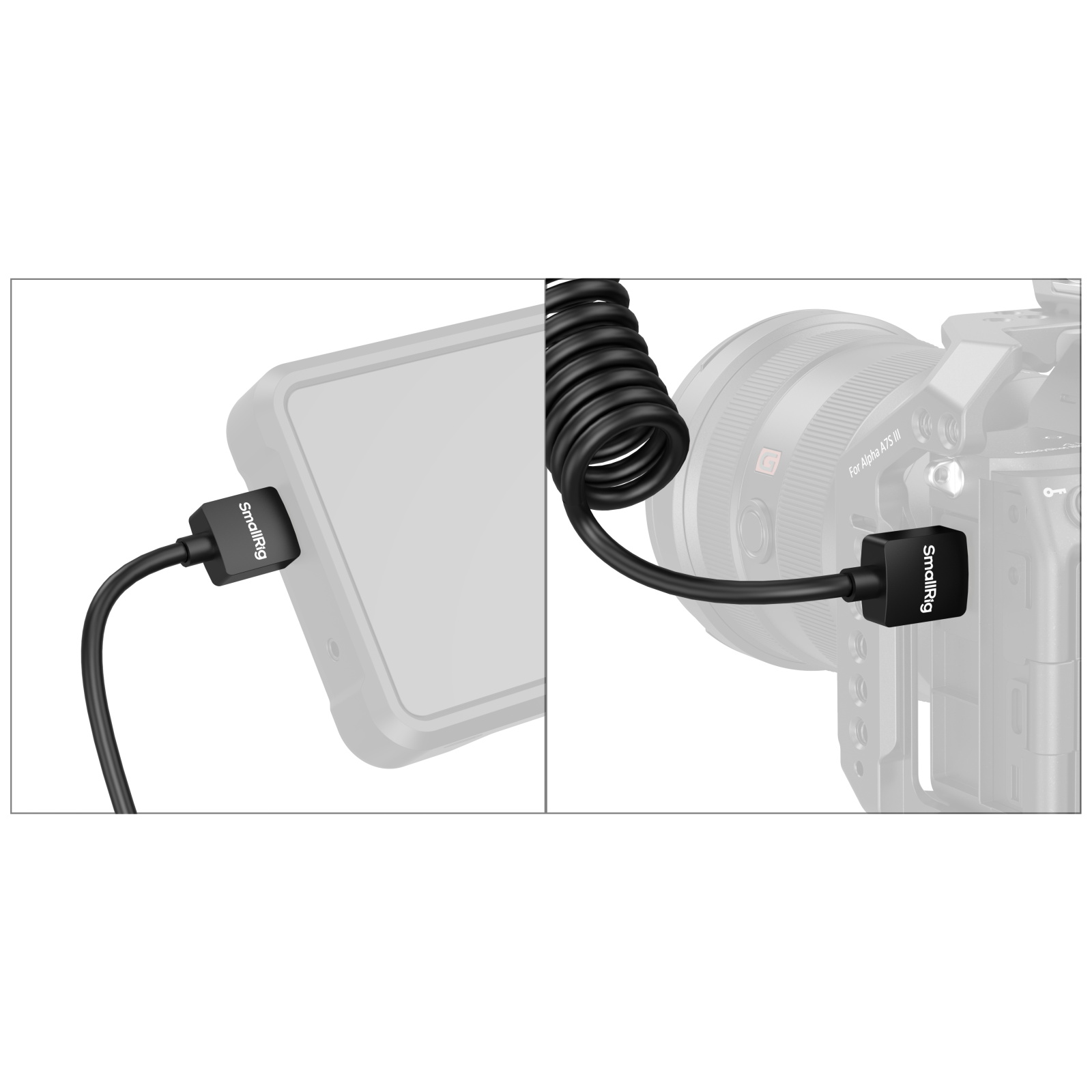 Coiled HDMI Data Cable (A to A) - immagine 4