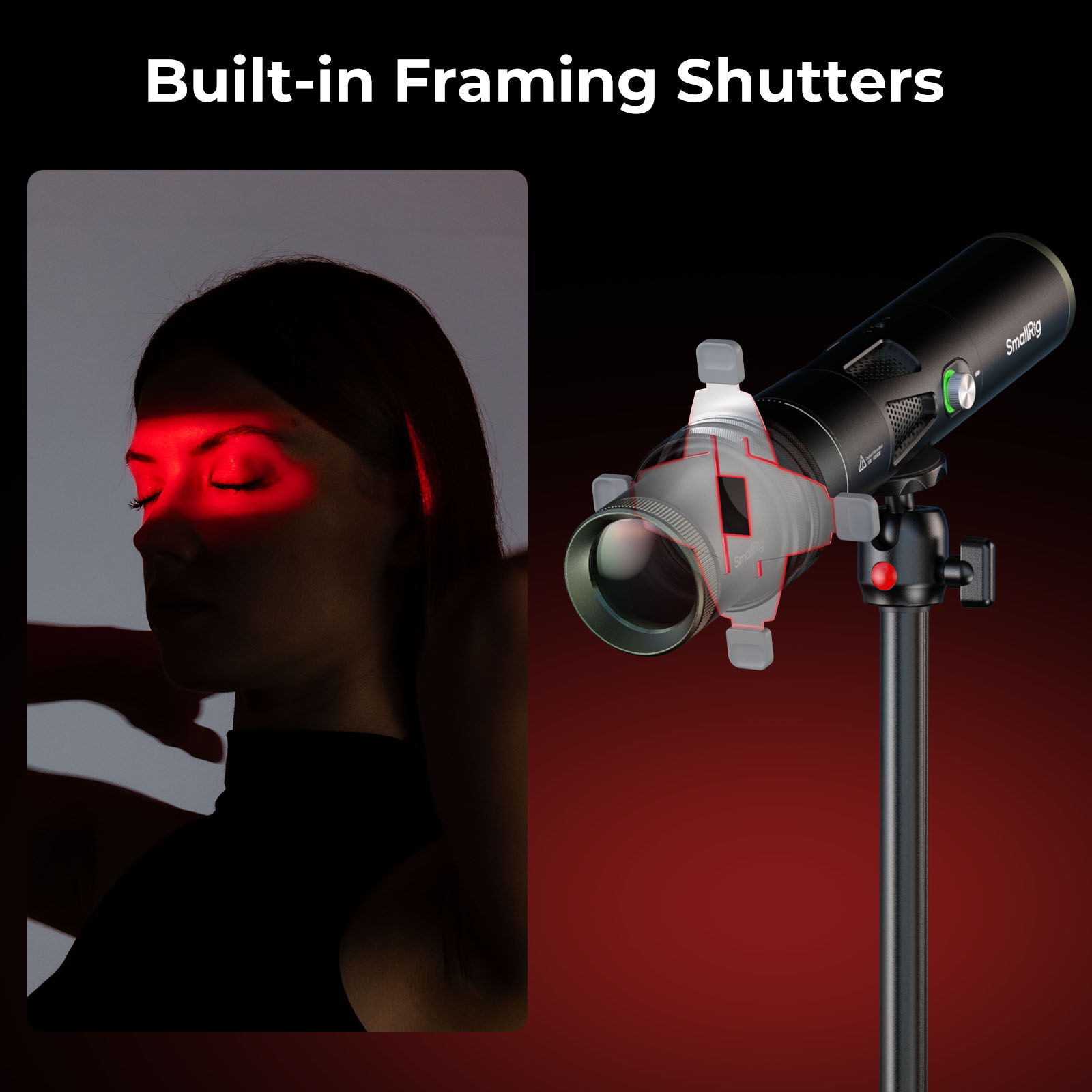 SP Air Spotlight for RF 20C and 10C, 4x Brightness, 36 Degree Beam, 10 Gobos, Focus, Magnetic - immagine 7
