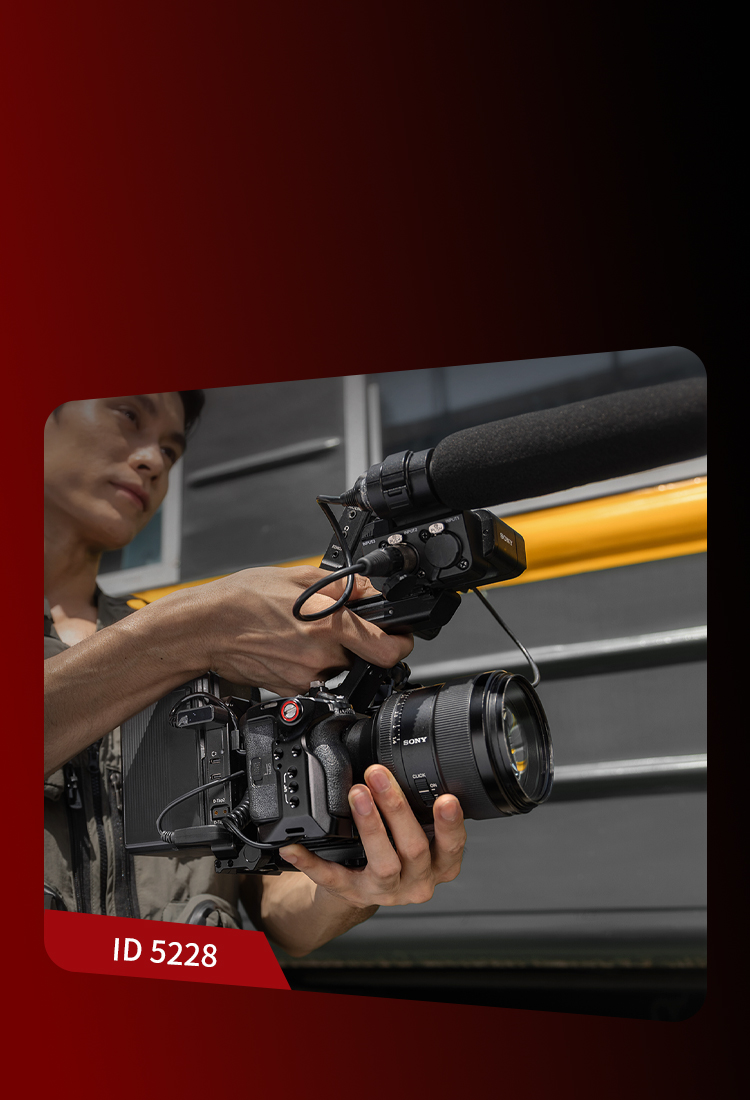 Compatible with SmallRig V-mount Plates