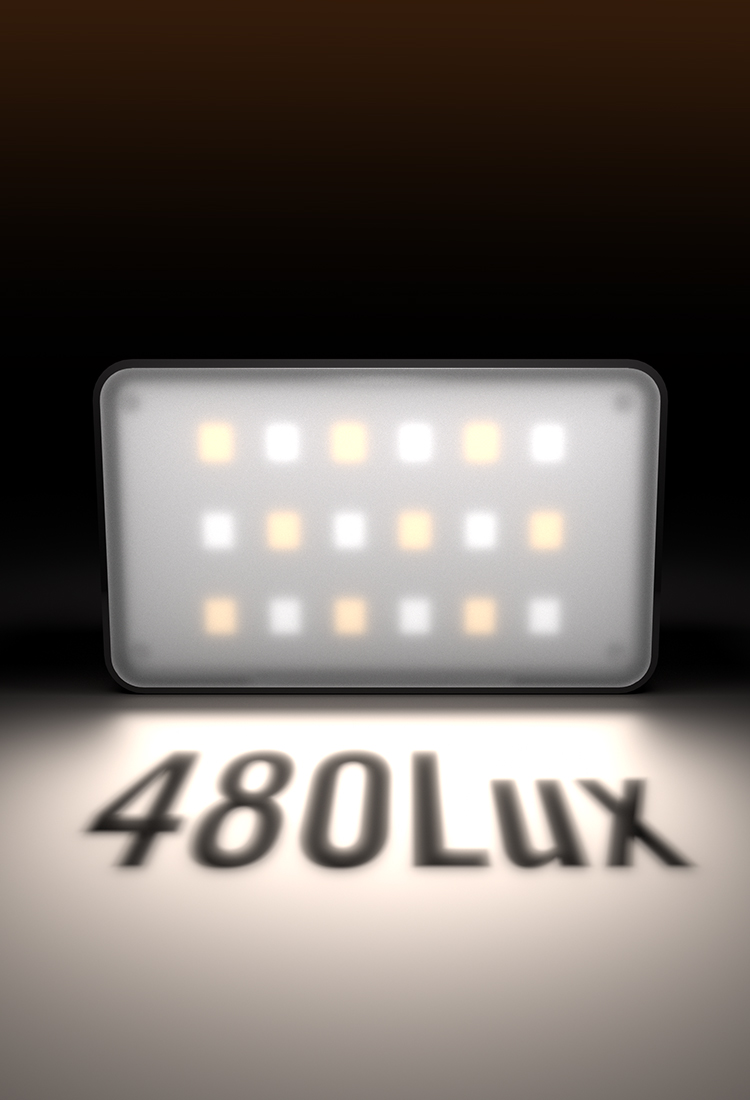 5-Level Brightness Control