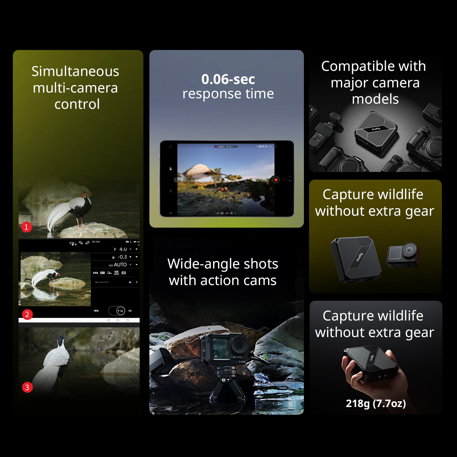 Long-Range Wireless Repeater for DSLR/Action Cameras in Wildlife Shooting - immagine 4