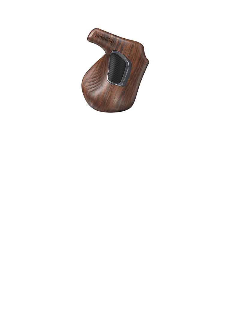 Rotating Wooden Handle with NATO Clamp (Right Side)